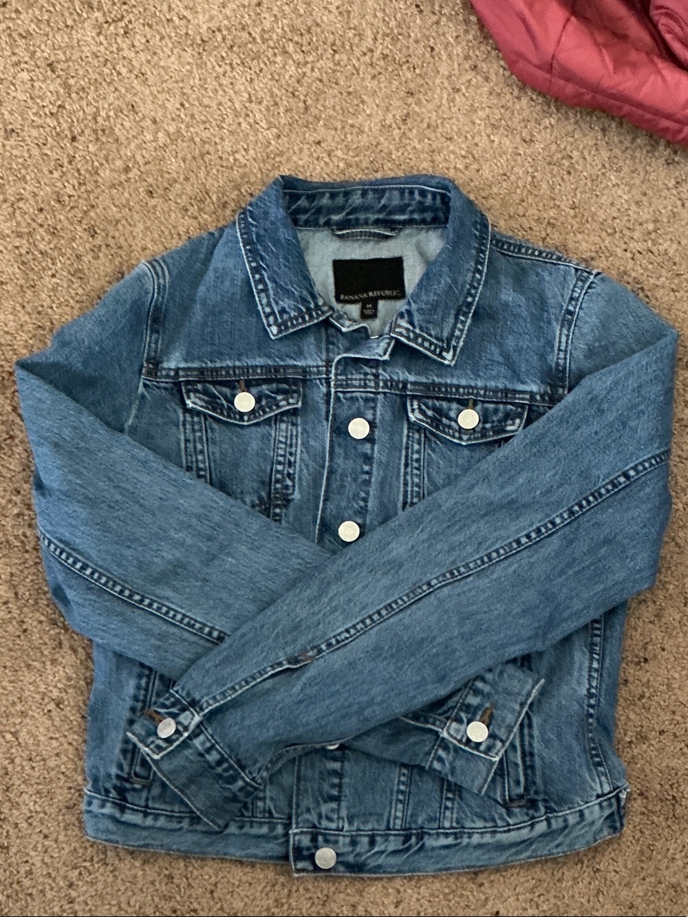 Banana Republic Men's Medium Blue Denim Jacket